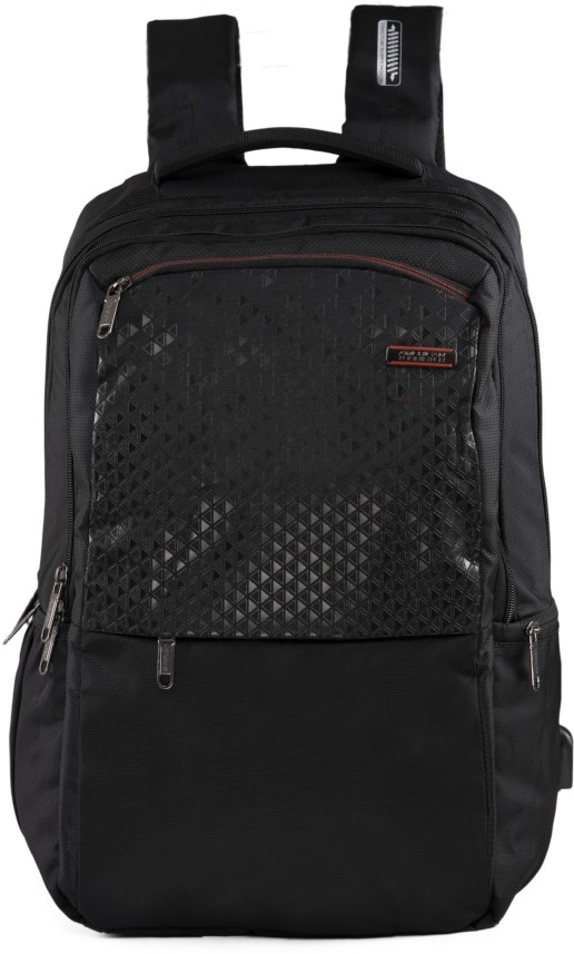 american tourister logix nxt 03 black laptop backpack