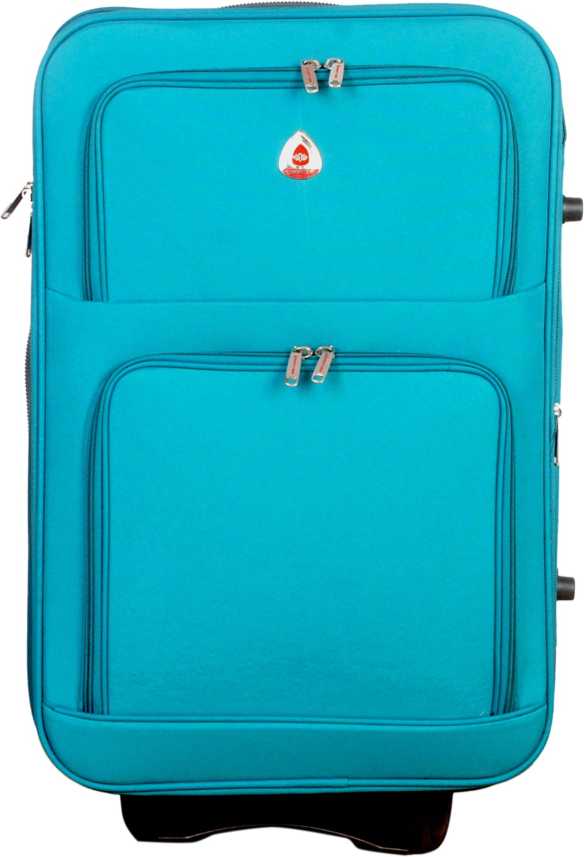 Craftee 20 Cabin Size C Green Two Wheel Trolly Bag Expandable