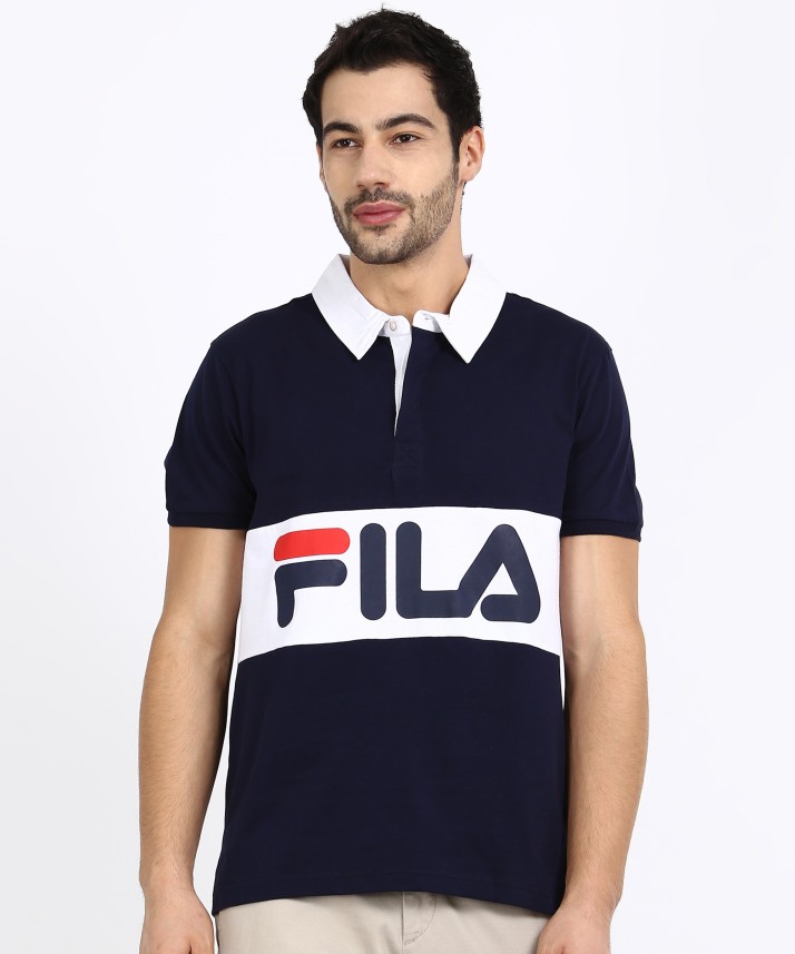 fila colorblock shirt