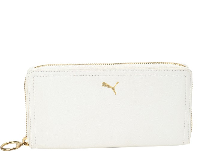 puma white purse