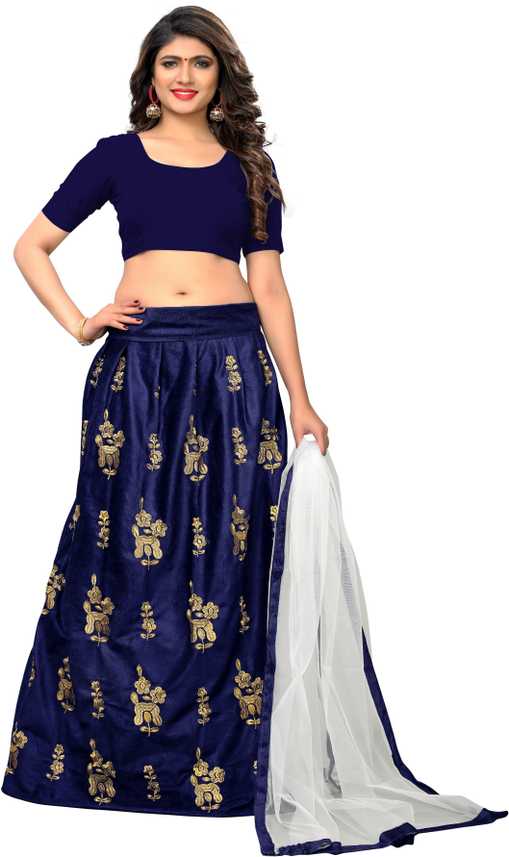 MOM CREATION Embroidered Semi Stitched Lehenga Choli Buy MOM CREATION Embroidered Semi Stitched Lehenga Choli Buy