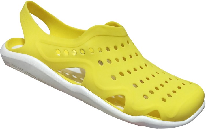 yellow clogs shoes