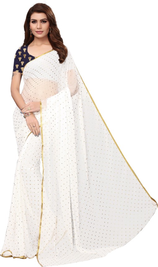 pure chiffon sarees flipkart