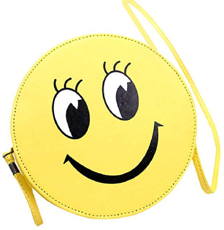 smiley sling bag