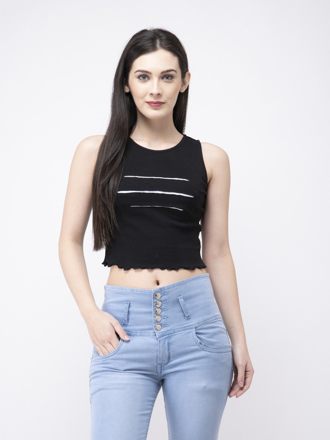 crop t shirt flipkart