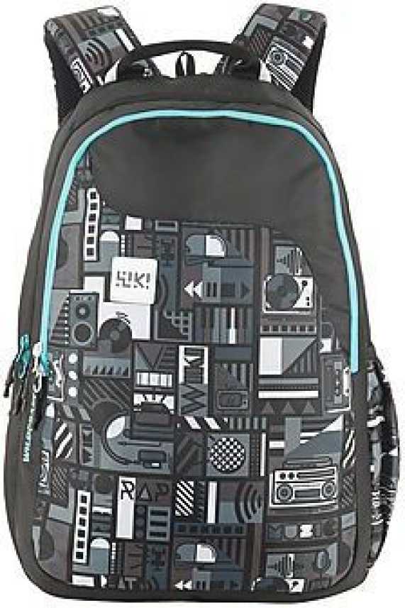 Wildcraft Wiki 1 Music 29 5 L Backpack Black Price In India