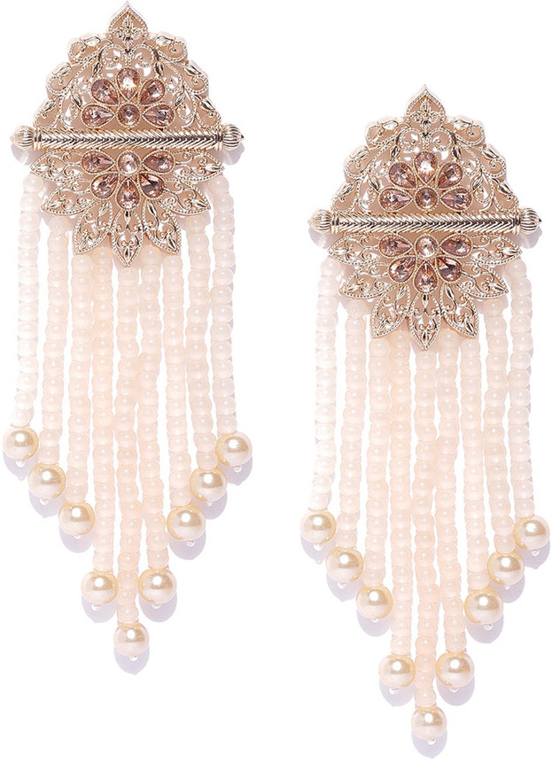 Buy ZAVERI PEARLS Multi Strand Beaded 