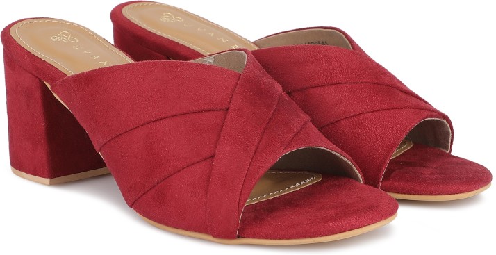 UVANERA by Ruosh Women Red Heels - Buy 