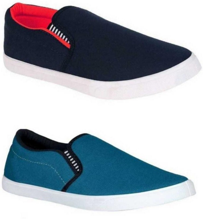 Smylo Pack Of 2 Men Shoes Loafers For 