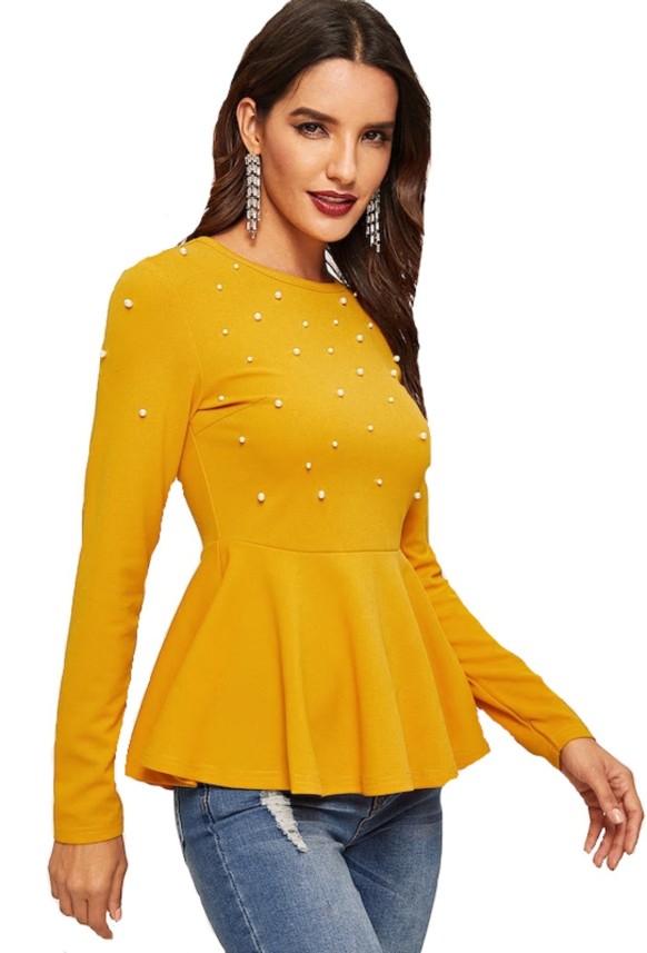 peplum tops flipkart