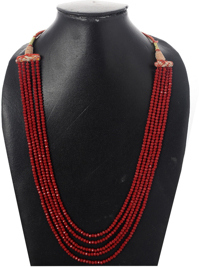 Indoline Five Layer Color Crystal Beads 