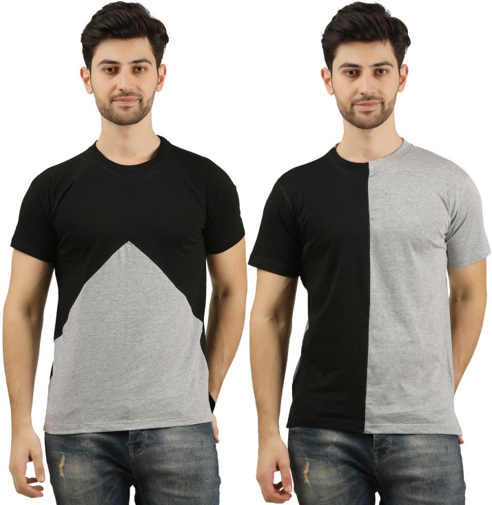 black t shirt mens flipkart