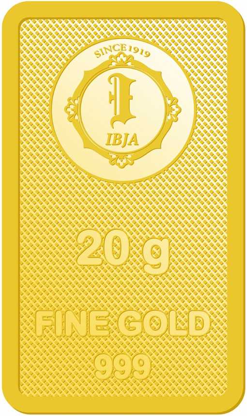 Ibja Gold Investment 24 999 K 20 G Bar Price In India Online At Best Prices Flipkart Ibja Gold Investment 24 999 K 20 G