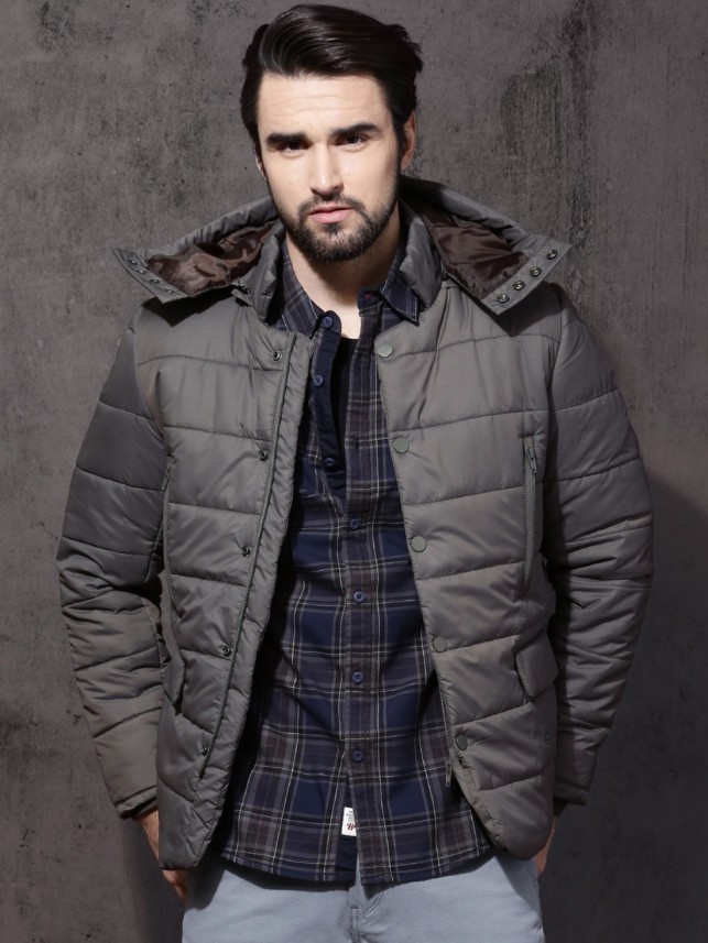 roadster full sleeve solid men's jacket