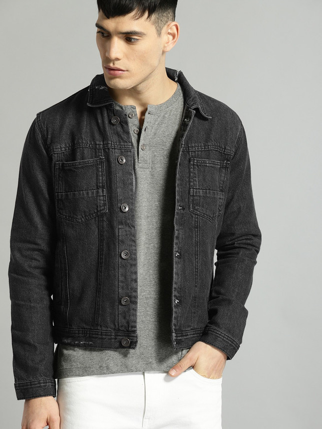 Roadster Full Sleeve Washed Men Jacket 