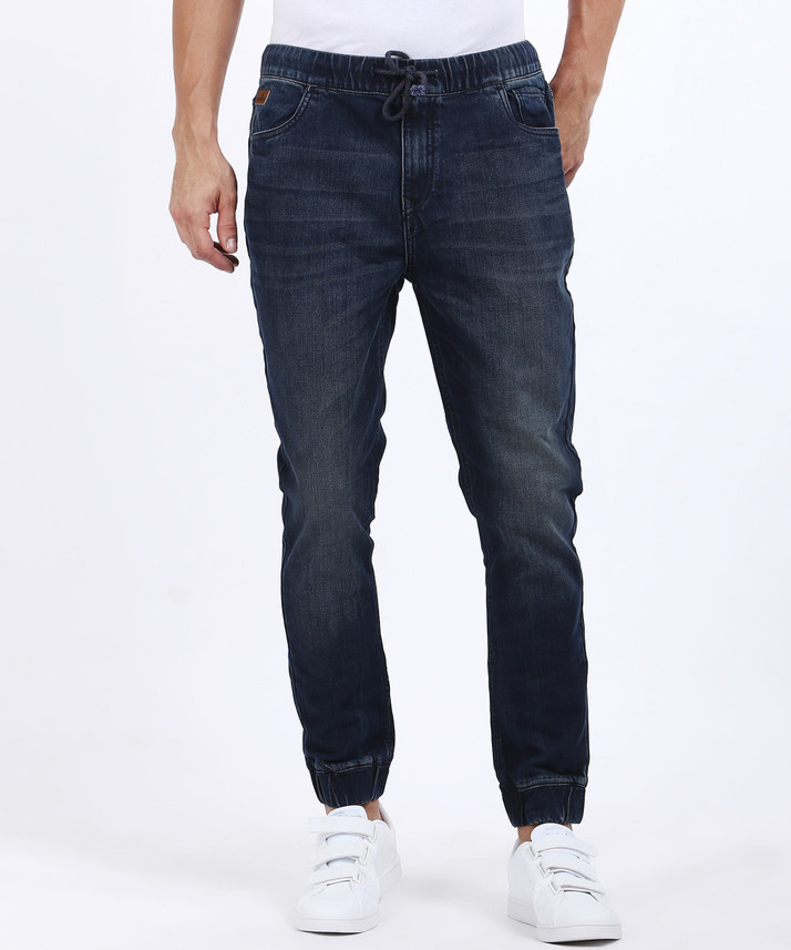 WROGN Jogger Fit Men Dark Blue Jeans 