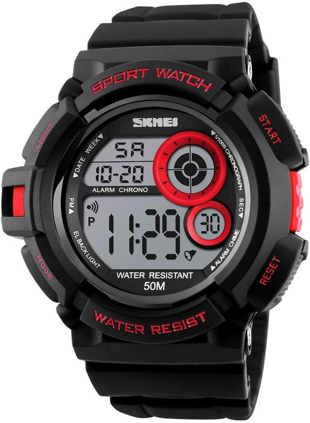 stainless steel back water resistant digital