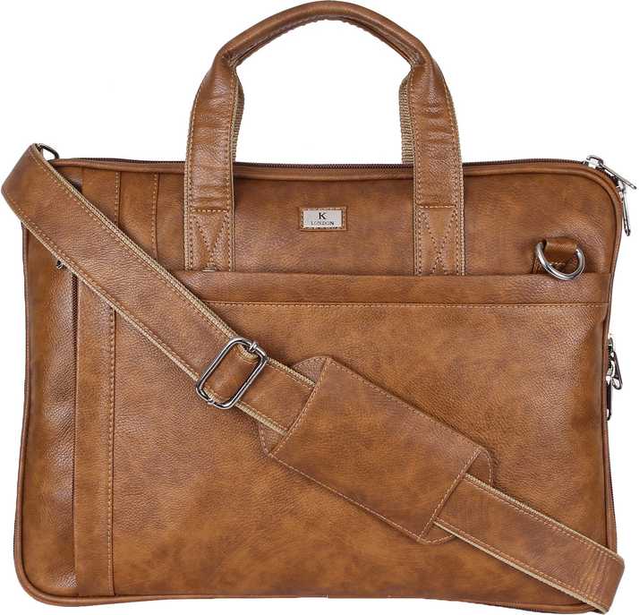 Buy K London Men Women Brown Messenger Bag Tan Online Best