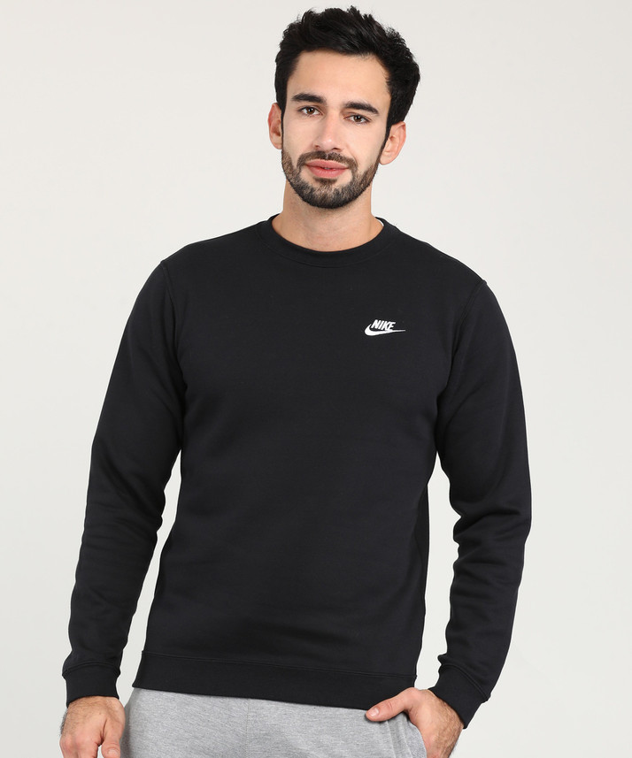 nike black full sleeve t shirt