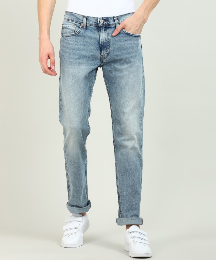 levi's slim men's blue jeans