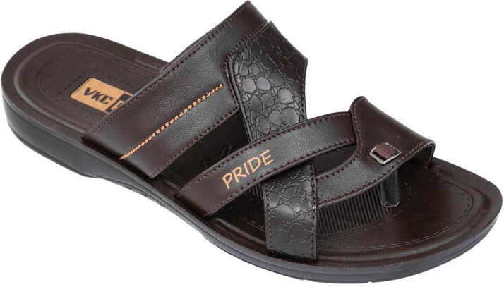 Vkc leather chappals Clearance