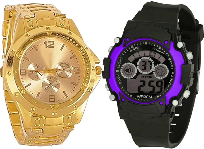 kids gold watch