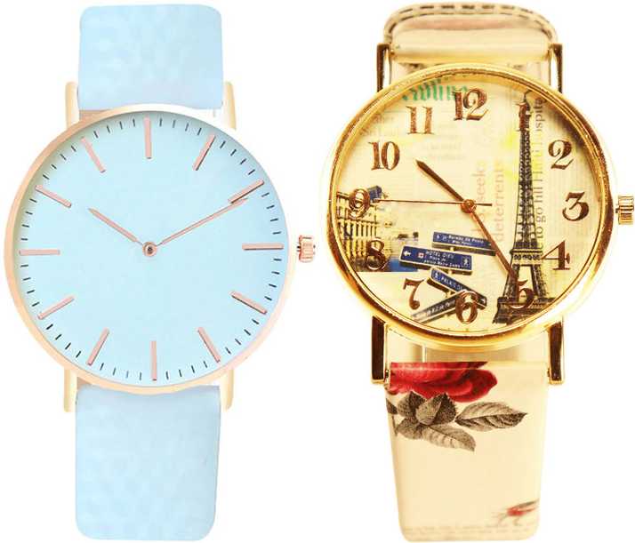 Neutron Contemporary High Quality Analogue White And Multicolor Color Girls And Women Watch G192 G253 Combo Of 2 Combo Watch Analog Watch For Girls Buy Neutron Contemporary High Quality