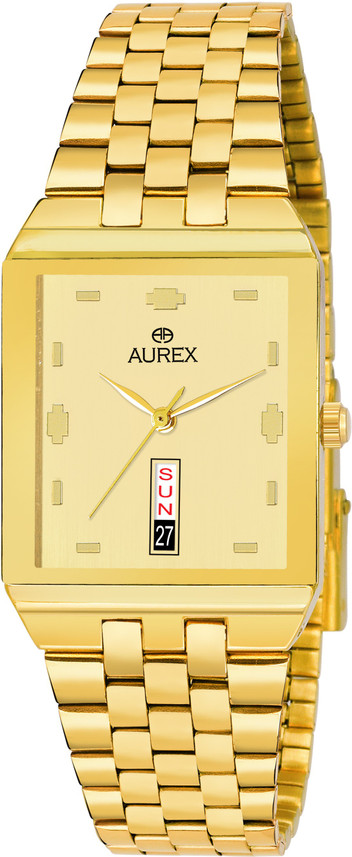 ax gold watch mens