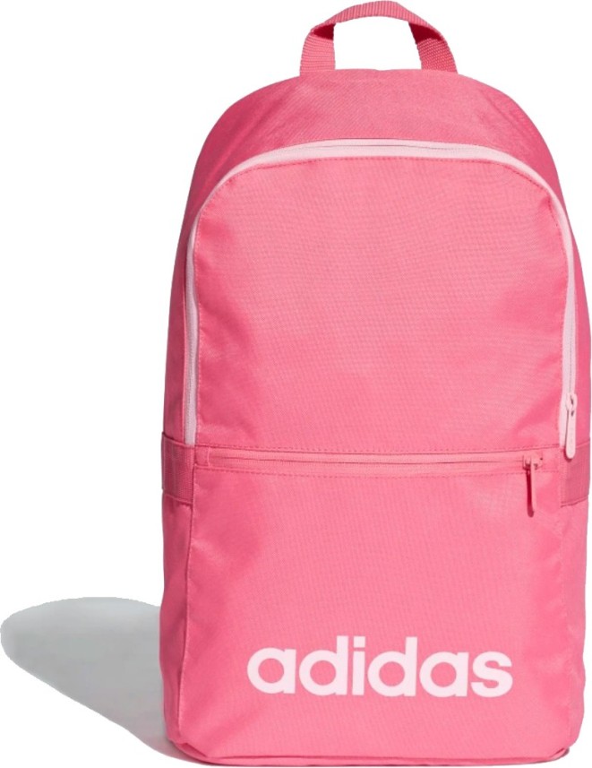 adidas linear backpack pink