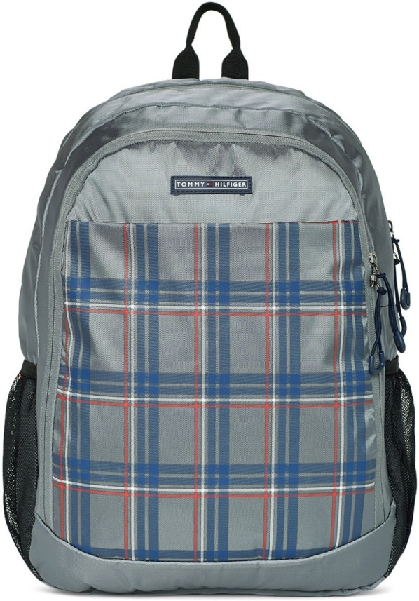 tommy hilfiger checkered backpack