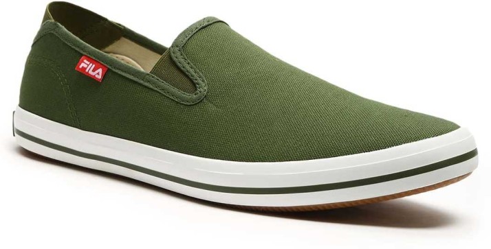 fila olive green shoes