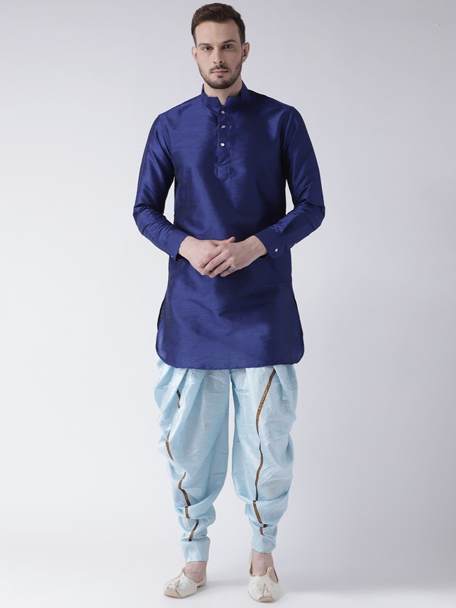 DEYANN Men Kurta and Dhoti Pant Set 
