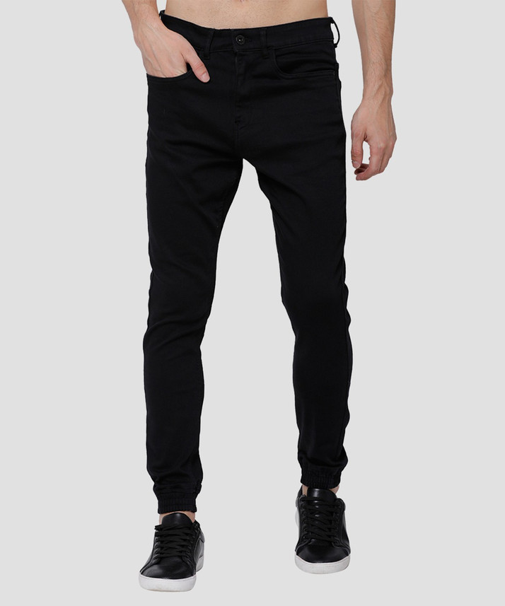 HORSEfly Jogger Fit Men Black Jeans 