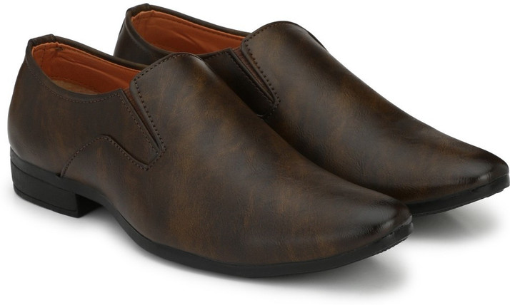 mens black slip on shoes size 8