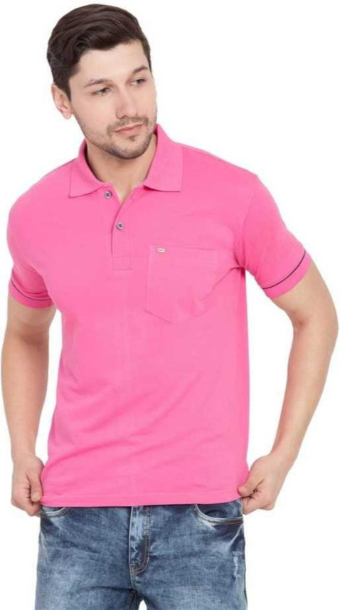 mens pink tee shirt