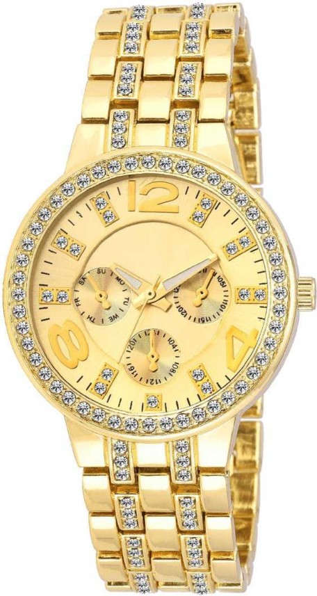 real gold wrist watch