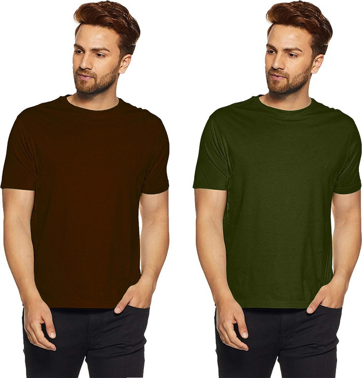 mens dark brown t shirt