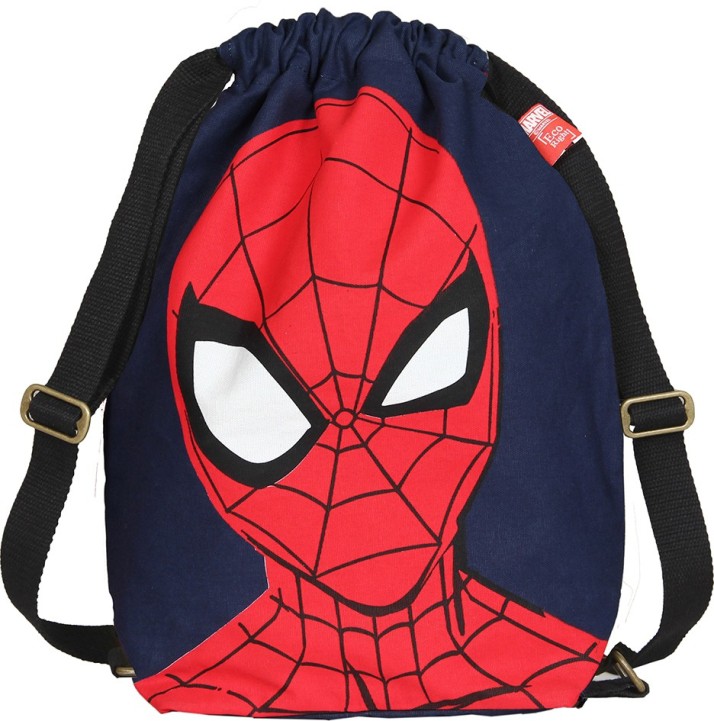 spiderman drawstring backpack