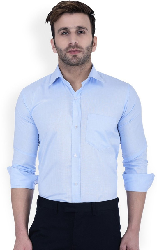 DEEKSHA CLOTHING Men Solid Formal Light 