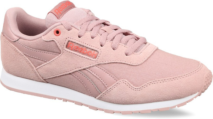 womens pink reebok shoes