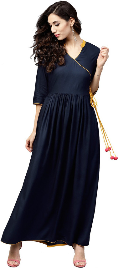 blue gown flipkart
