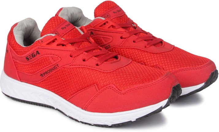 SEGA Red-Marathon Running Shoes For Men 