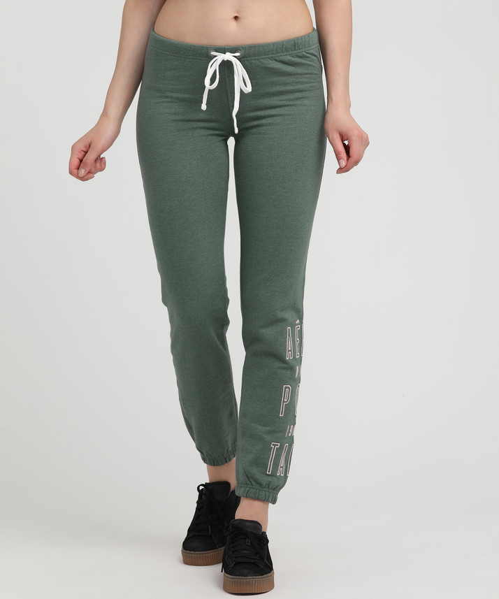 womens green track pants