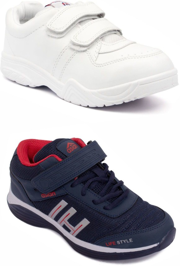 Asian Boys Velcro Running Shoes Price 