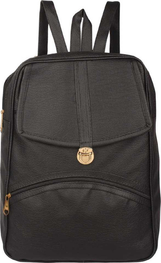 black colour backpack