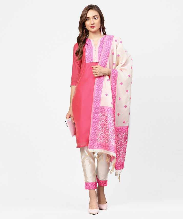 Kurti pant set with dupatta flipkart Outlet