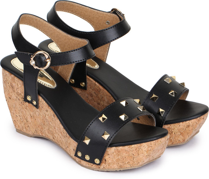 flipkart wedge heels