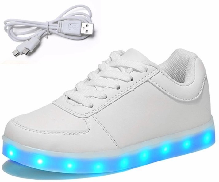 white led shoes
