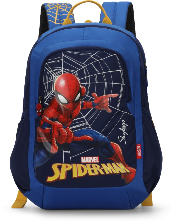 skybags spiderman backpack