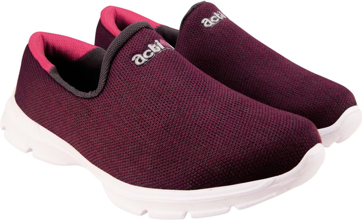 maroon colored shoes